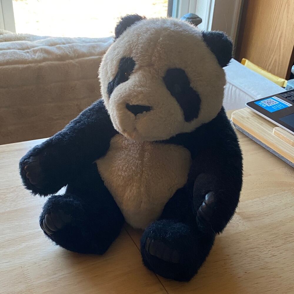 Discovery Black and White Panda Plush